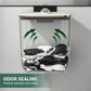 🏠 Hanging Kitchen Bin with Lid – A space-saving essential for compact British kitchens. Locks away food scraps & cooking odours, and clips neatly onto cabinet doors, worktops or walls. Perfect for tea bags, vegetable peelings & daily waste 🍃