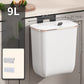 🏠 Hanging Kitchen Bin with Lid – A space-saving essential for compact British kitchens. Locks away food scraps & cooking odours, and clips neatly onto cabinet doors, worktops or walls. Perfect for tea bags, vegetable peelings & daily waste 🍃