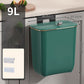 🏠 Hanging Kitchen Bin with Lid – A space-saving essential for compact British kitchens. Locks away food scraps & cooking odours, and clips neatly onto cabinet doors, worktops or walls. Perfect for tea bags, vegetable peelings & daily waste 🍃