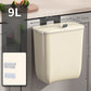 🏠 Hanging Kitchen Bin with Lid – A space-saving essential for compact British kitchens. Locks away food scraps & cooking odours, and clips neatly onto cabinet doors, worktops or walls. Perfect for tea bags, vegetable peelings & daily waste 🍃