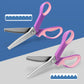 🧵 Cut Through Layers Without Hand Strain – Premium Stainless Steel Pinking Shears. Ergonomic Soft-Grip. Free UK Delivery