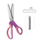 🧵 Cut Through Layers Without Hand Strain – Premium Stainless Steel Pinking Shears. Ergonomic Soft-Grip. Free UK Delivery