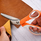 🧵 Cut Through Layers Without Hand Strain – Premium Stainless Steel Pinking Shears. Ergonomic Soft-Grip. Free UK Delivery