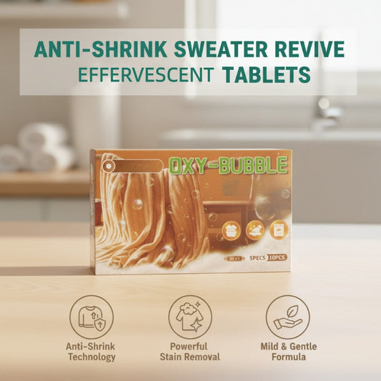 Anti-Shrink Sweater Revive Effervescent Tablets