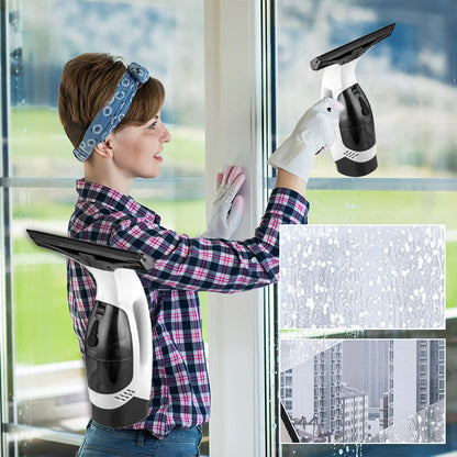 🔥 HOT SALE 50% OFF🔥20W Cordless Rechargeable Window Vacuum Cleaner Set, Handheld Window Cleaning Tool💦