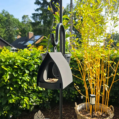 Biodegradable Eco-Friendly Hanging Bird Feeder for Garden with Roof🐦