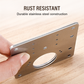 🔧50% OFF🔥  Stainless Steel Hinge Repair Plate🚪