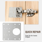 🔧50% OFF🔥  Stainless Steel Hinge Repair Plate🚪