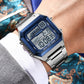 Unisex Digital Watch with Square Display & Luminous Backlight ⌚ 50% OFF! 🔥 Bold, Bright & Built for Action – Your All-Day Adventure Companion ✨