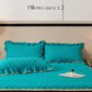 🛏️ Instantly Refresh Your Bedroom – Ruffled Valance Sheet & Pillowcases. Stretchy Fit, No Iron Needed. UK Dispatch