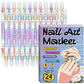 💅 No UV Lamp, No Smudges – Dual-Tip Nail Art Pens for Easy DIY. 50% Off. UK Stock