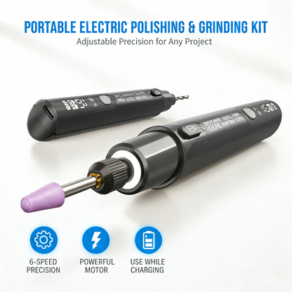 📢50% OFF !! 🌟Portable Electric Polishing & Grinding Kit – Compact & Multi-Use ✨