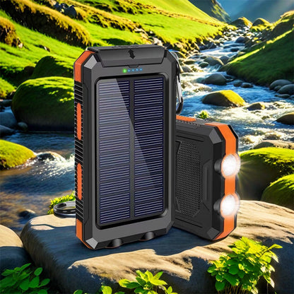 ⚡Portable Solar Power Bank – Solar Powered Charger with Dual LED🔋