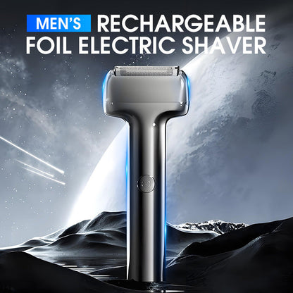 Men's Rechargeable Foil Electric Shaver 🪒 Smooth, Close & Cordless – A Barbershop-Fresh Shave Every Morning ✨