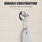 🚿 No Drill, No Marks – Rustproof Suction Hooks for Kitchen & Bathroom. BOGO Free. UK Stock