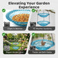 Solar Cascade Hanging Bird Bath Fountain