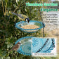 Vintage-Style Hanging Bird Feeder & Bath