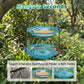 Vintage-Style Hanging Bird Feeder & Bath