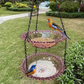 Solar Cascade Hanging Bird Bath Fountain