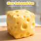 Giant Cheese Stress Toy 🧀 Squeeze the Day Away – A Big, Bouncy Block of Calm ✨
