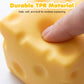 Giant Cheese Stress Toy 🧀 Squeeze the Day Away – A Big, Bouncy Block of Calm ✨
