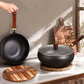 🍳 50% OFF! 🔥 Cast Iron Wok – Complete With Lid for Stir Frying, Roasting & Multi-Purpose Cooking ✨