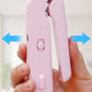 🐾 50% OFF! ✨ 2-in-1 LED Pet Nail Clipper & Grinder – Stainless Blade, Anti-Splash Guard & Quiet Motor for Dogs & Cats 🐶