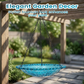 Outdoor Hanging Fountain Bird Bath & Feeder