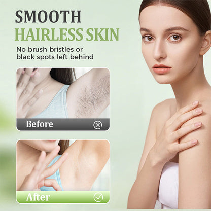 Large-Size Gentle Hair Removal Cream Set (Cream + Razor) 💥 Smooth, Soothe & Go – Your Complete Hair-Free Solution ✨