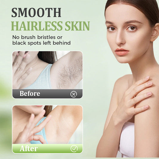 Large-Size Gentle Hair Removal Cream Set (Cream + Razor) 💥 Smooth, Soothe & Go – Your Complete Hair-Free Solution ✨