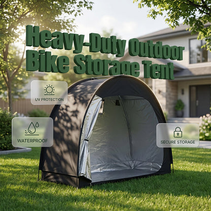 ⏳ Limited-Time 50% OFF ⏰ Multi-Purpose Portable Outdoor Storage Shed – Perfect for Bikes, Garden Tools & Outdoor Gear 🚲⛺✨