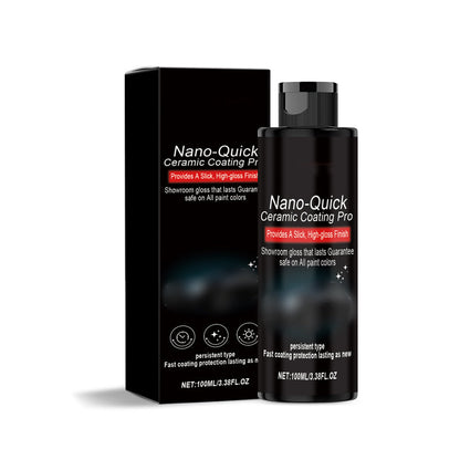 ✨Nano-Quick Ceramic Coating Pro – Advanced Ceramic Technology for a Dust-Proof Glass Effect & Lasting Lustre, Give Your Car a Showroom Shine 🚗
