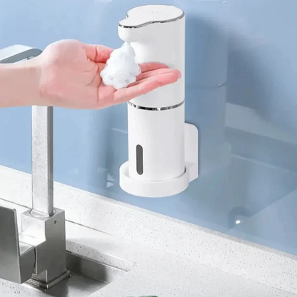 ⏳SAVE - 50%🧼 Automatic Foaming Soap Dispenser – Easy Foaming Hand Soap Dispenser for Bathroom, Kitchen & Home ✨