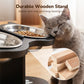 Anti-Slip Elevated 3-Bowl Pet Feeder 🍲 Raised for Comfort, Three Bowls for Variety – Mealtime Made Easy ✨