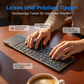 ⌨️ Pocket-Sized Office: Foldable Wireless Keyboard with Trackpad. Works with iOS, Android & PC. Half Price Today
