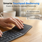 ⌨️ Pocket-Sized Office: Foldable Wireless Keyboard with Trackpad. Works with iOS, Android & PC. Half Price Today