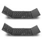⌨️ Pocket-Sized Office: Foldable Wireless Keyboard with Trackpad. Works with iOS, Android & PC. Half Price Today