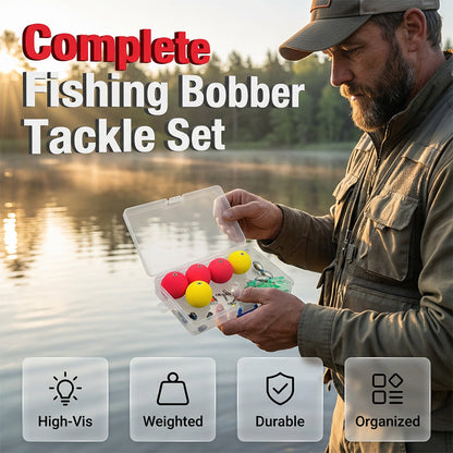 ⏳Limited-time 50% off⏰🎣Complete Fishing Float & Sinker Rig Kit – Ready-Made Rigs for Quicker Setup & More Time Fishing ✨