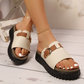 Women's Comfortable Platform Slide Sandals