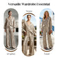 Women's Snake Print Top & Wide-Leg Pants Set