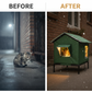 ⏳Limited-Time 50% OFF✨Foldable Raised Outdoor Cat Shelter, Weatherproof Insulated Pet House For Garden & Backyard🐈