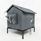 ⏳ Time-Limited Special ⏰ All-Weather Elevated Outdoor Cat House 🐱– Waterproof, Thermal Lining & Foldable🌧️