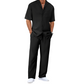 📢📢50% OFF !! ⏰ Men's Casual Short Sleeve Shirt & Trousers Set – Easy to Dress Up or Down, Lightweight & Perfect for Work, Weekends & Everything in Between ☀️