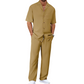 📢📢50% OFF !! ⏰ Men's Casual Short Sleeve Shirt & Trousers Set – Easy to Dress Up or Down, Lightweight & Perfect for Work, Weekends & Everything in Between ☀️