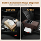 🔥 50% OFF! 🚗🥤 5-in-1 Car Armrest Cushion – Centre Console Box with Tissue Holder, Cup Holder & Storage Pockets ✨