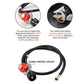 💪 Portable Cast Iron Propane Gas Burner – Built to last a lifetime with a solid cast iron body and brass fittings. Delivers powerful, even heat for woks, paella pans & large stock pots. A professional-grade tool for outdoor chefs 🍳