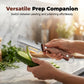 🥕 Peel, Julienne & Open Bottles – 3-in-1 Kitchen Tool with Stainless Steel Blade. 50% Off. UK Stock