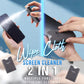 🔥50% OFF! 📱 2-in-1 Screen Cleaner & Microfibre Cloth – Spray & Wipe for Clearer Screens, Perfect for Phones, Laptops & Travel 🧽✨
