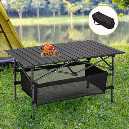 Portable Folding Camping Table with Carry Bag 🏕️ Pop It Up, Feast Al Fresco – Your Outdoor Dining Hero ✨