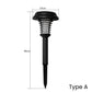 🥳2026 HOT SALE🥳💞50K+ SOLD!⏰🦟 50% OFF! Solar Mosquito Zapper Lamp Stake – Auto on/off, dual power, waterproof. Keeps garden pest‑free. 🌙🛡️
